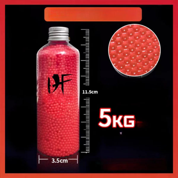 7-8mm Compression Resistance Red  Gel Balls