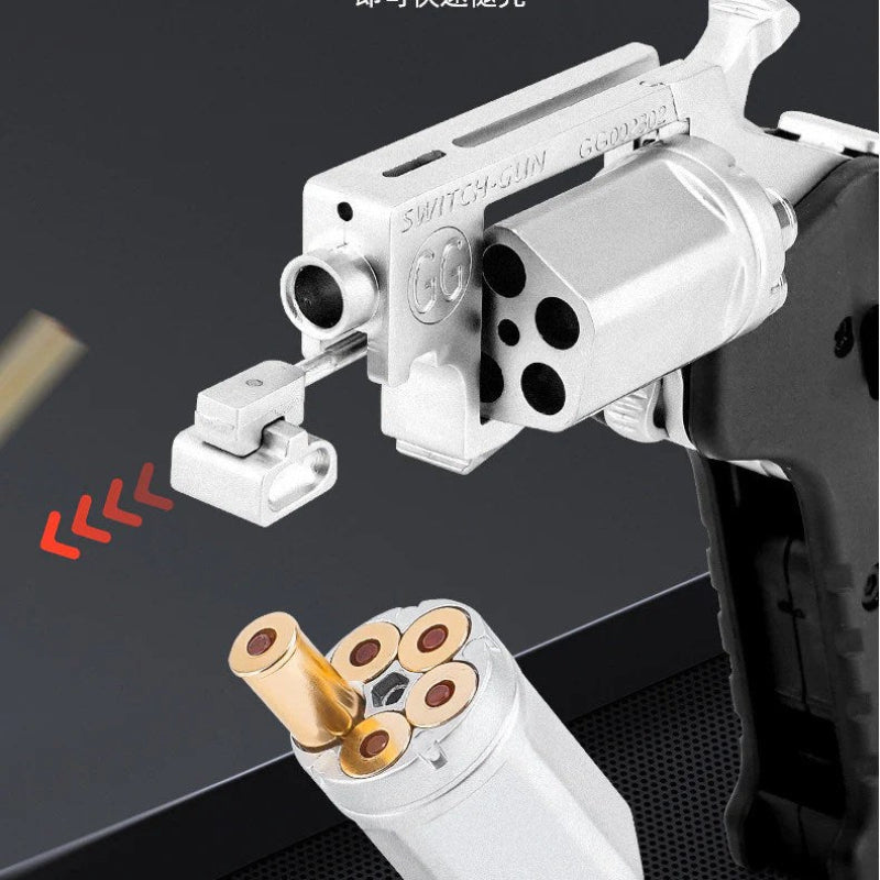 Mini Switch-Gun Metal Revolver Toy Gun – bestnerfgun