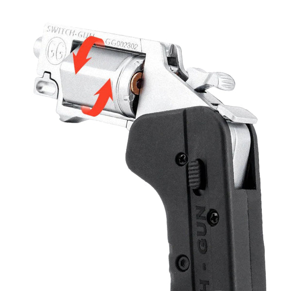 Mini Deformed Folding Revolver Toy Gun
