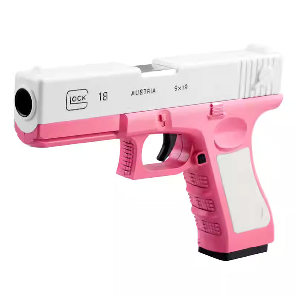 Shell-Ejecting Pink  Glock Style nerf Blaster