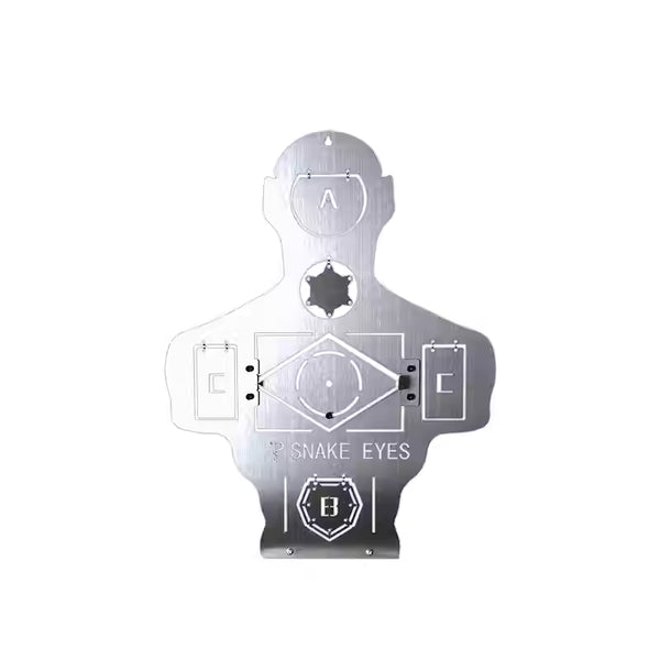 Toy gun steel shooting targets with stand