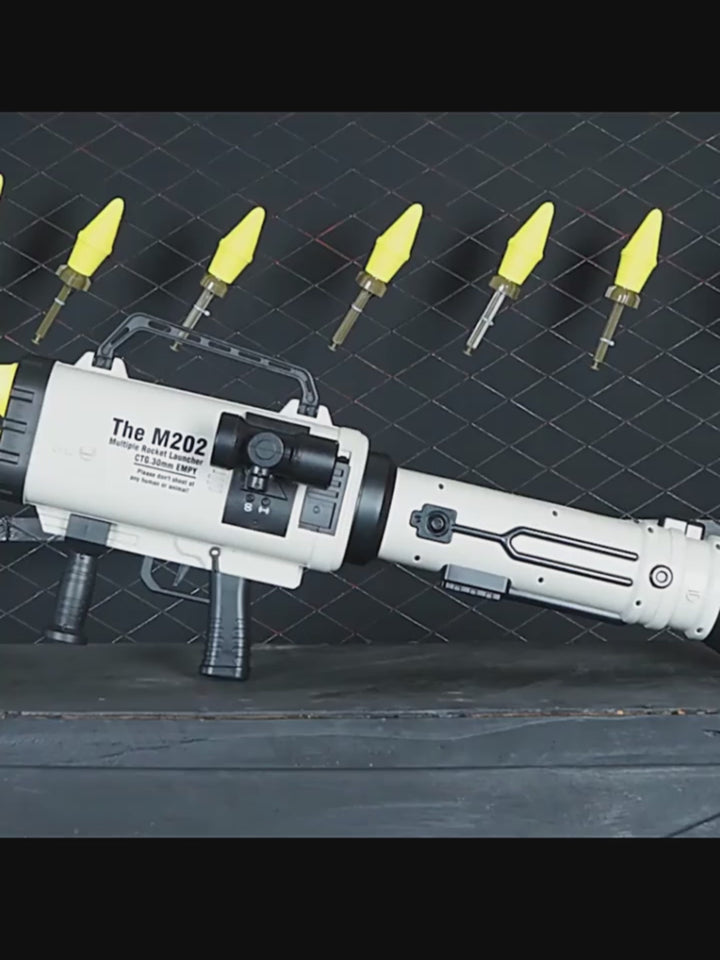 New Large 6-Shot Rotating Nerf Rocket Launcher – bestnerfgun
